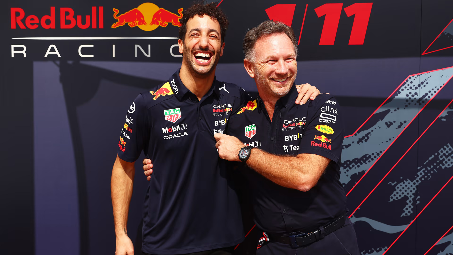 Christian Horner & Daniel Ricciardo